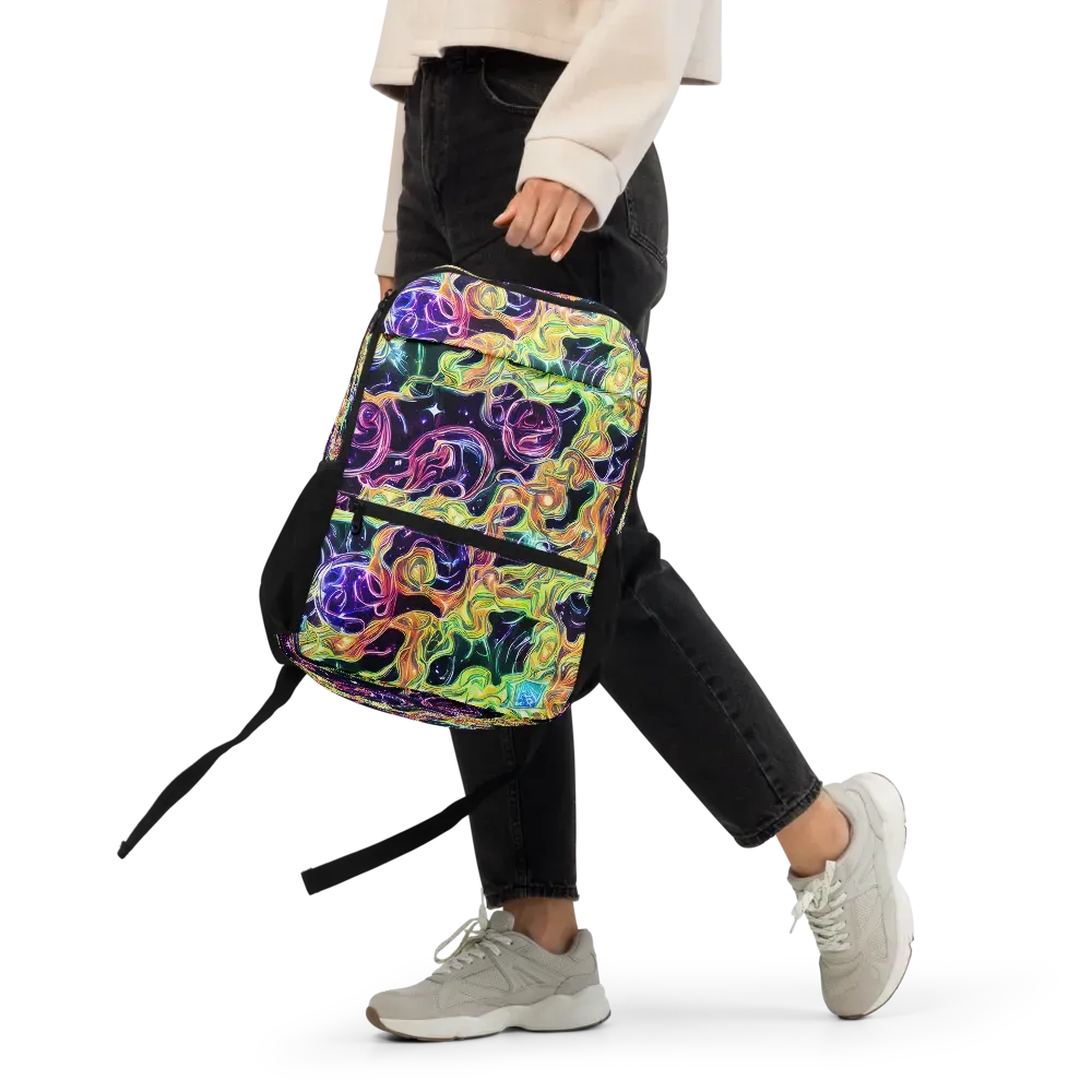 Midnight Chromaflow on Utility Backpack — Front