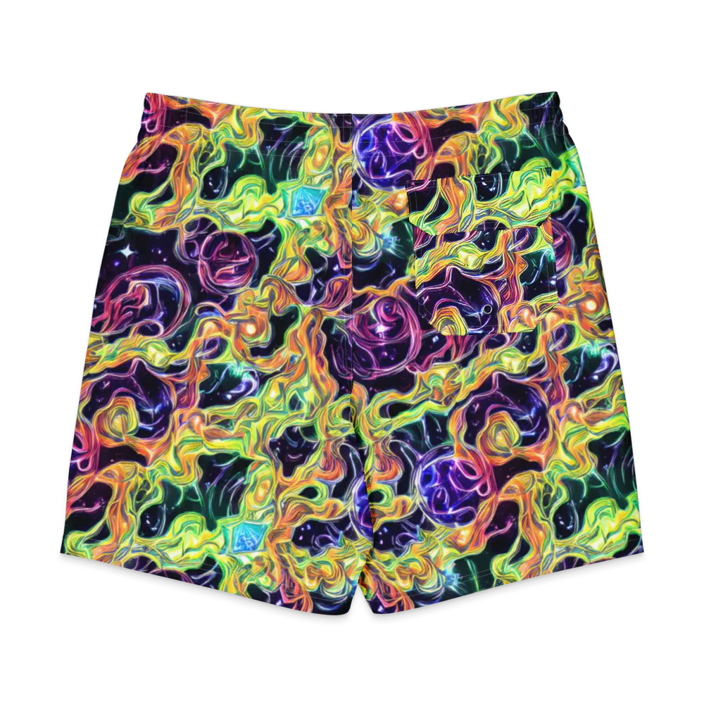 Midnight Chromaflow on Men's Board Shorts — Back