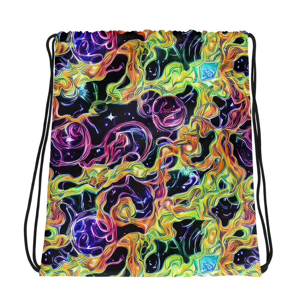 Midnight Chromaflow on Drawstring Bag — Photo