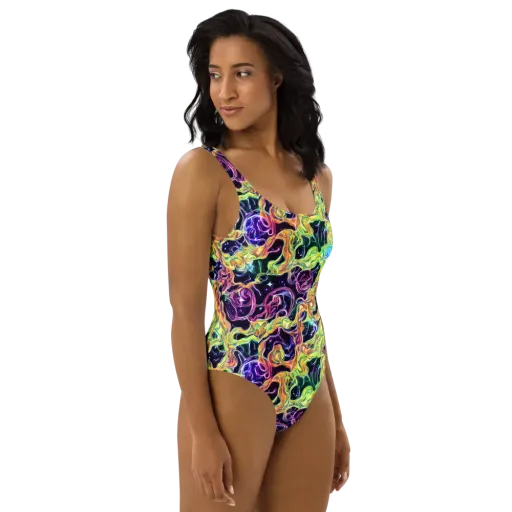 Midnight Chromaflow on a One-Piece Swimsuit