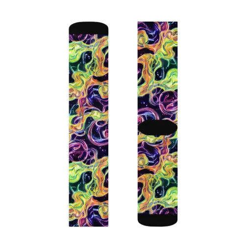 Midnight Chromaflow on a Socks