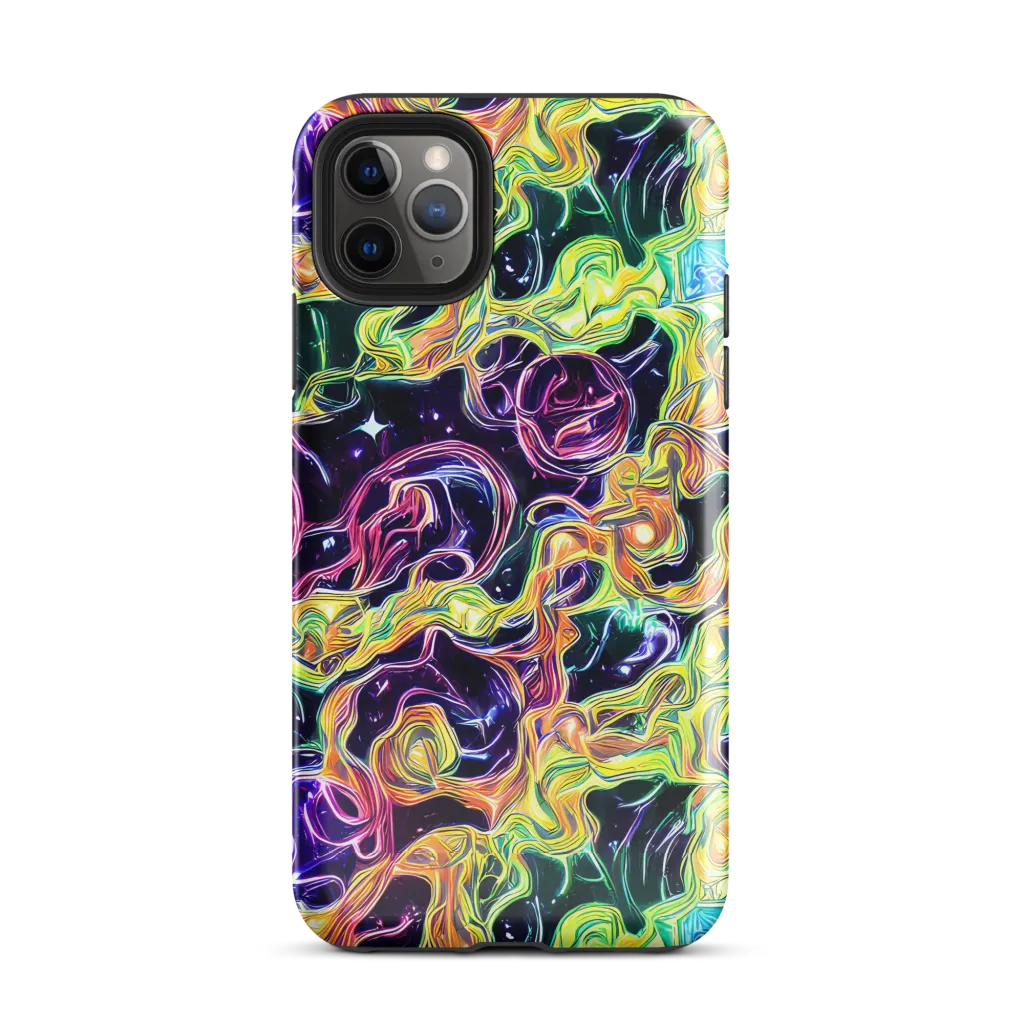 Midnight Chromaflow on Tough Case for iPhone® — Front