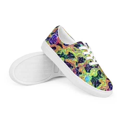 Midnight Chromaflow on a Men's Lace-Up Canvas Shoes