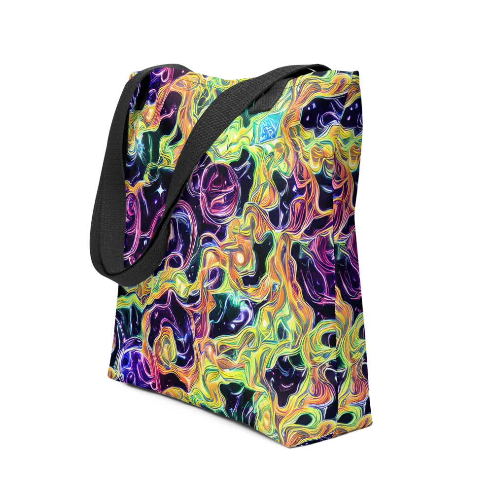 Midnight Chromaflow on Tote Bag — Front
