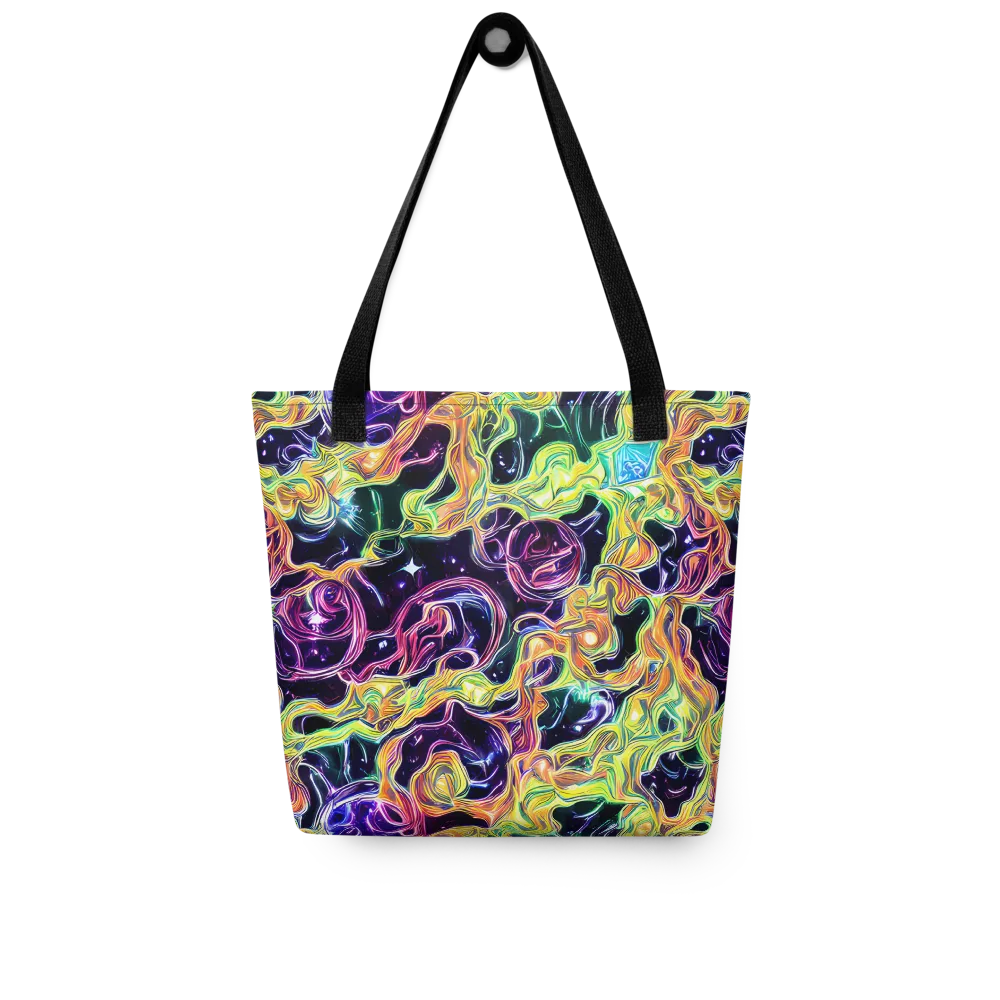 Midnight Chromaflow on Tote Bag — Front