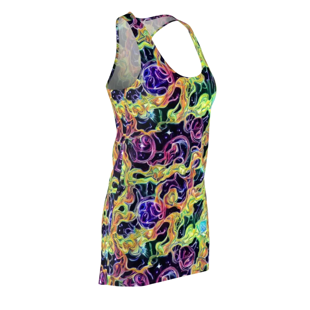 Midnight Chromaflow on Racerback Dress — Front Side