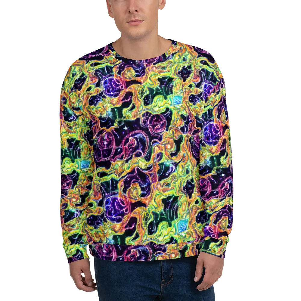 Midnight Chromaflow on Sweatshirt — Front