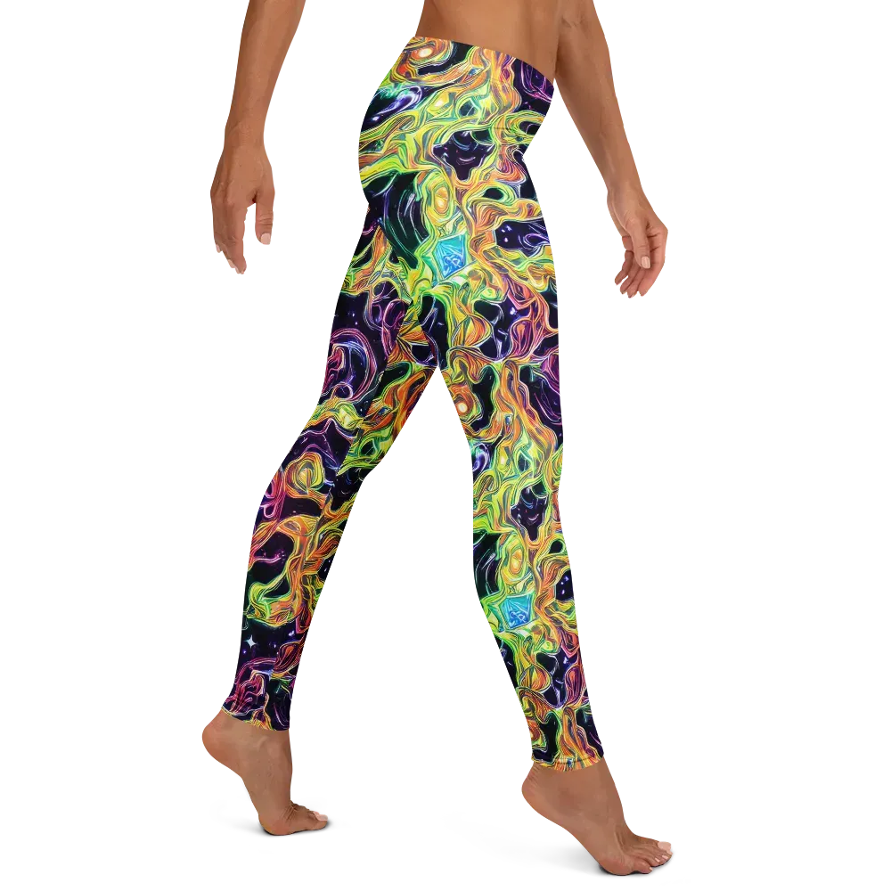 Midnight Chromaflow on Leggings — Right