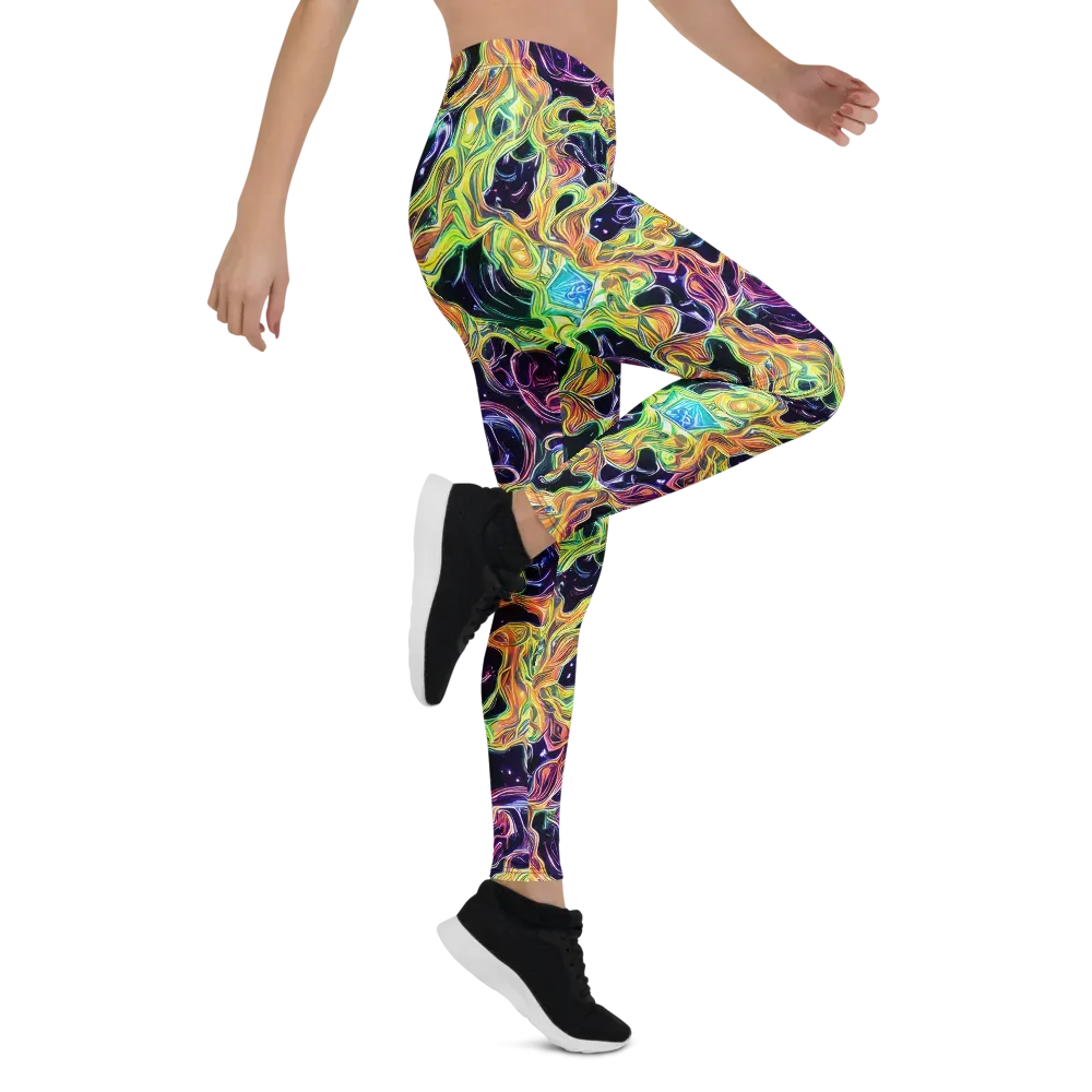 Midnight Chromaflow on Leggings — Right