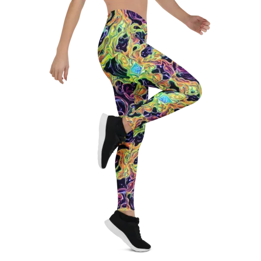 Midnight Chromaflow on a Leggings