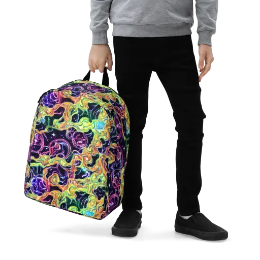 Midnight Chromaflow on a Minimalist Backpack
