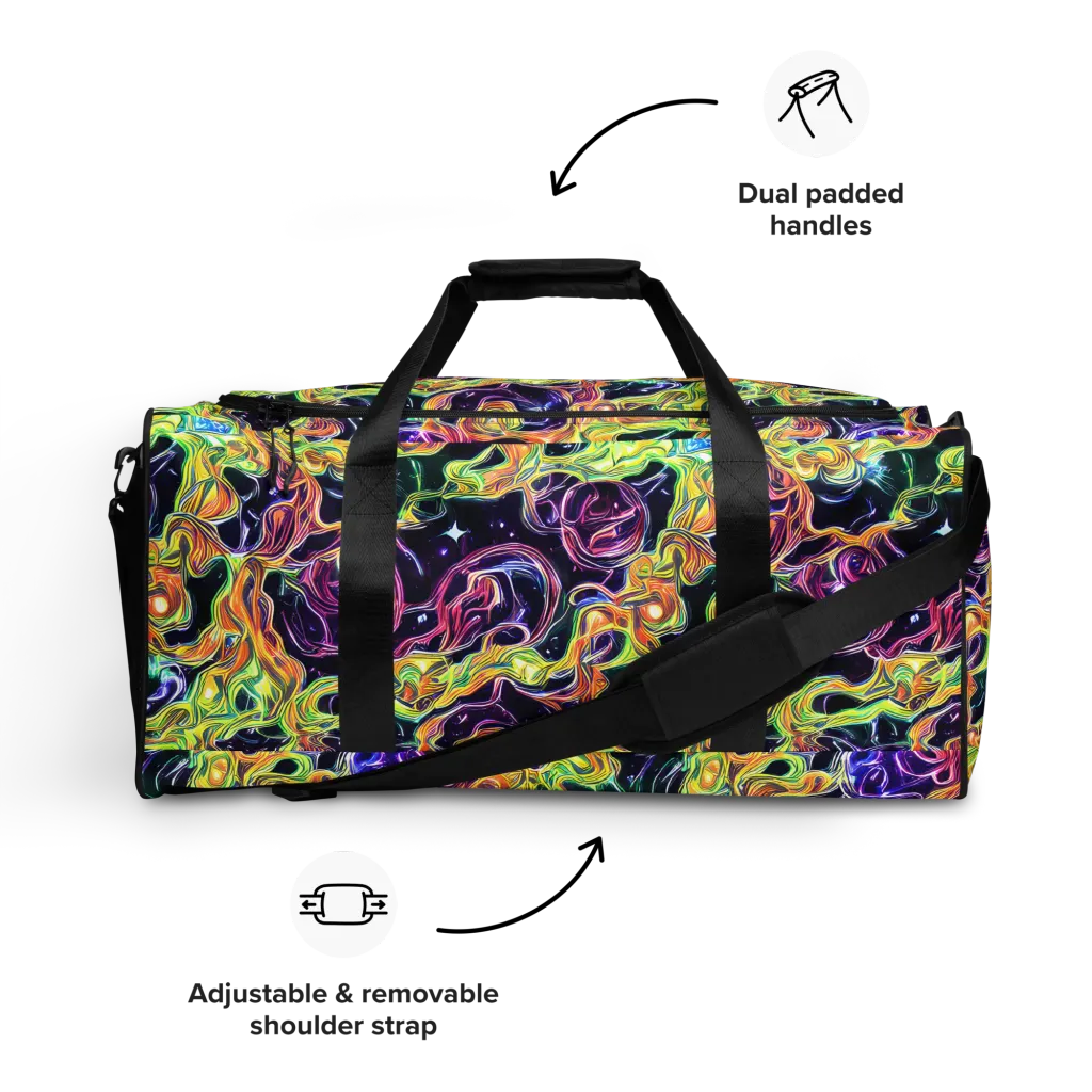 Midnight Chromaflow on Duffle Bag — Front