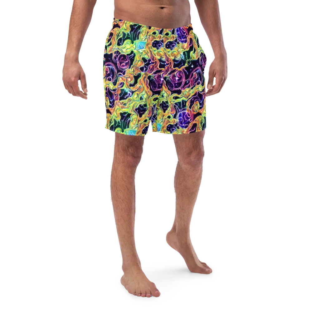 Midnight Chromaflow on Swim Trunks — Front