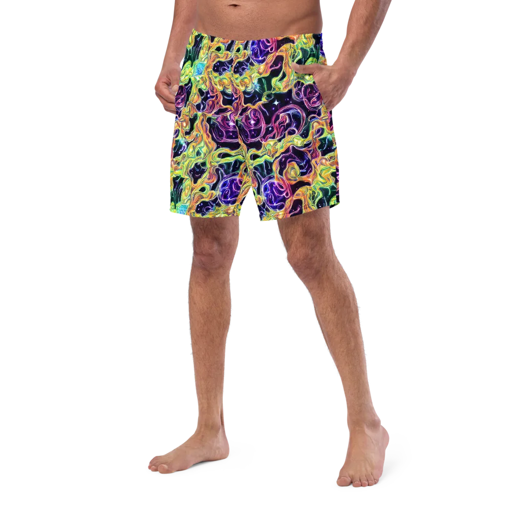 Midnight Chromaflow on Swim Trunks — Left Front