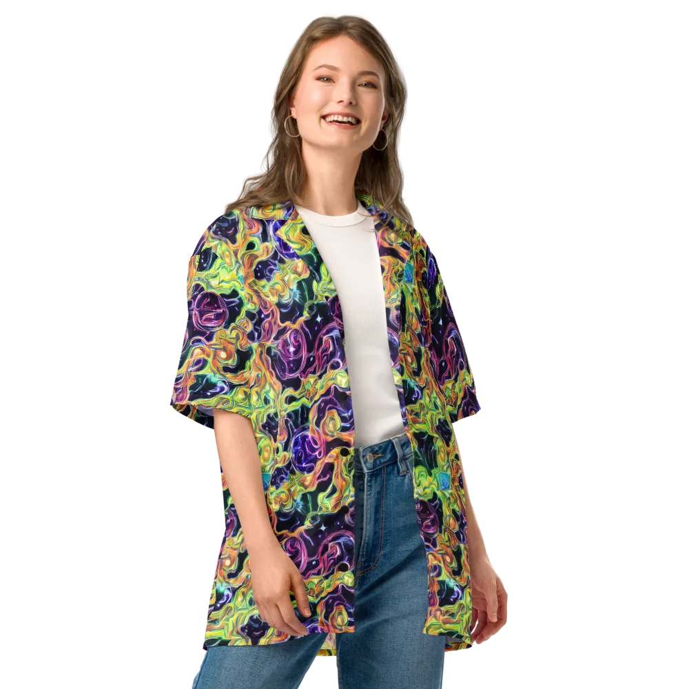 Midnight Chromaflow on Button Shirt — Front