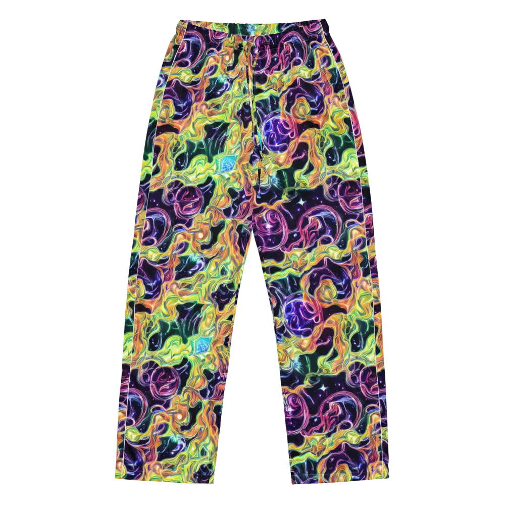 Midnight Chromaflow on Women's Pajama Pants — Front