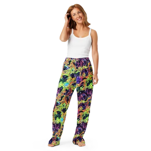 Midnight Chromaflow on a Women's Pajama Pants
