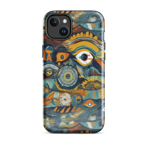 Many-eyed Current on a MagSafe Tough Case for iPhone®