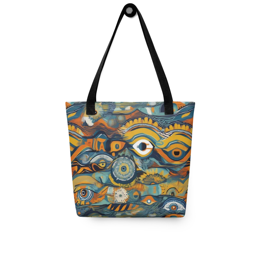 Many-eyed Current on Tote Bag — Front