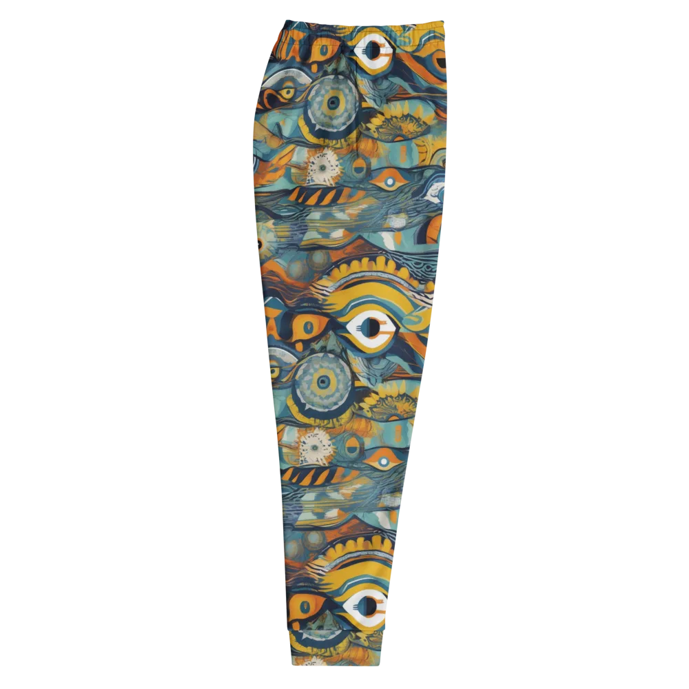 Many-eyed Current on Men's Joggers — Right