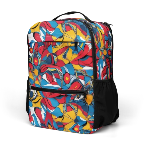 Carnival Petal on a Utility Backpack