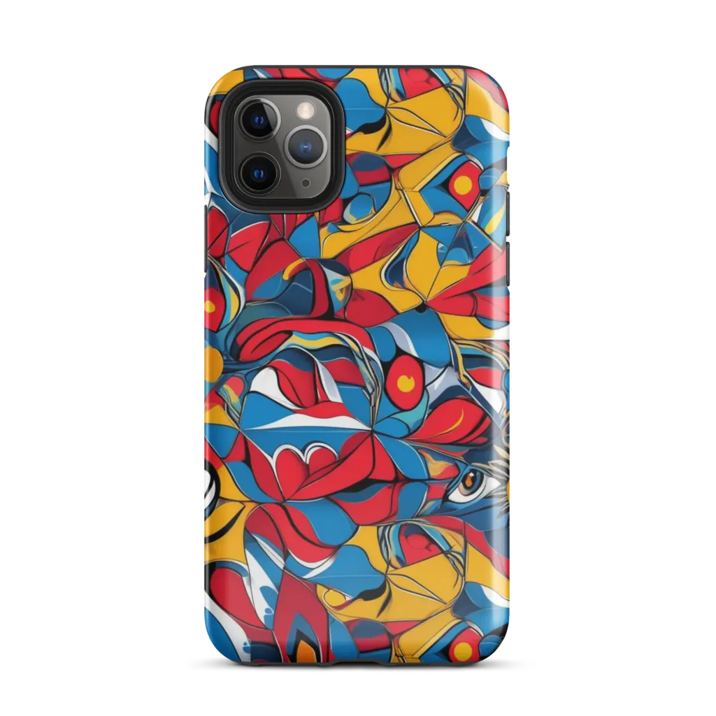 Carnival Petal on Tough Case for iPhone® — Front
