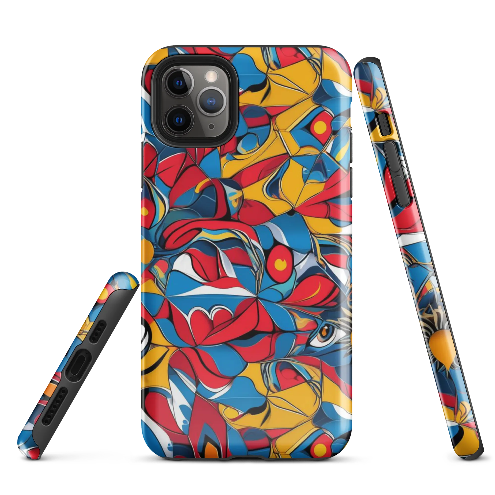 Carnival Petal on Tough Case for iPhone® — Front