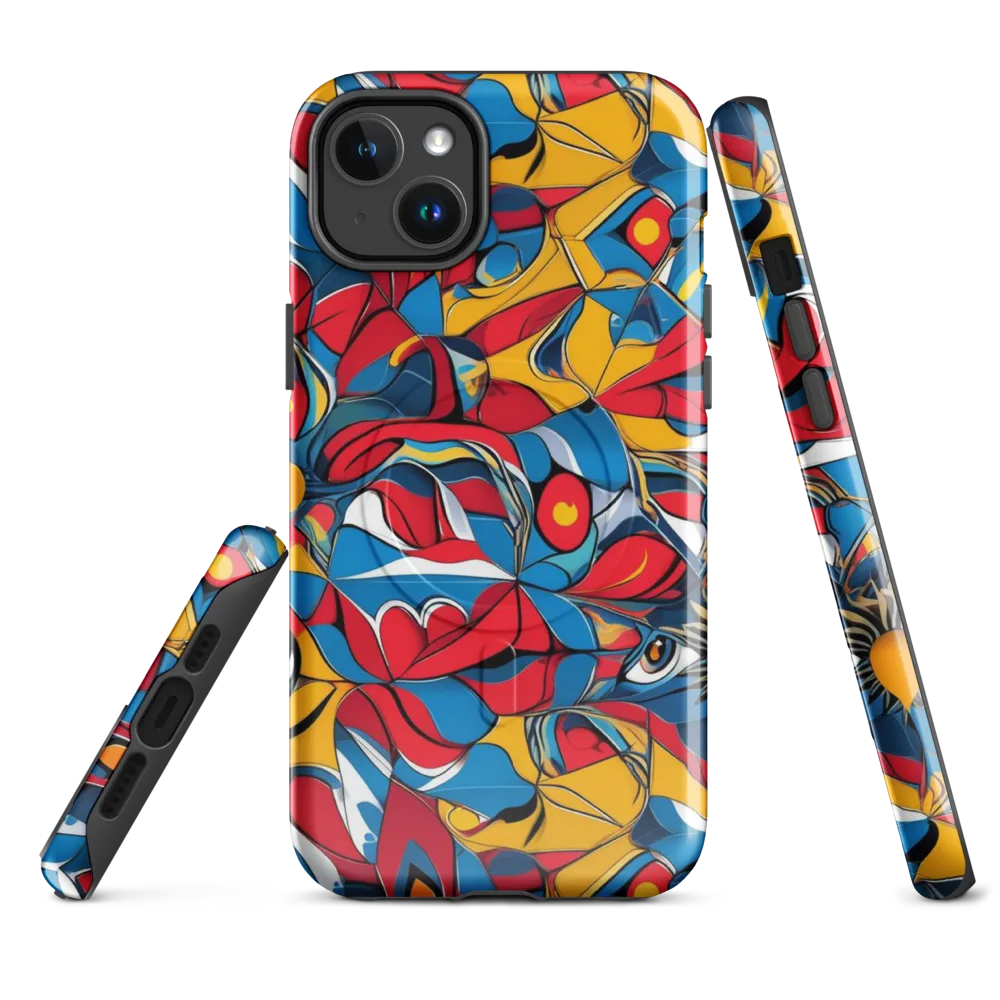 Carnival Petal on MagSafe Tough Case for iPhone® — Front