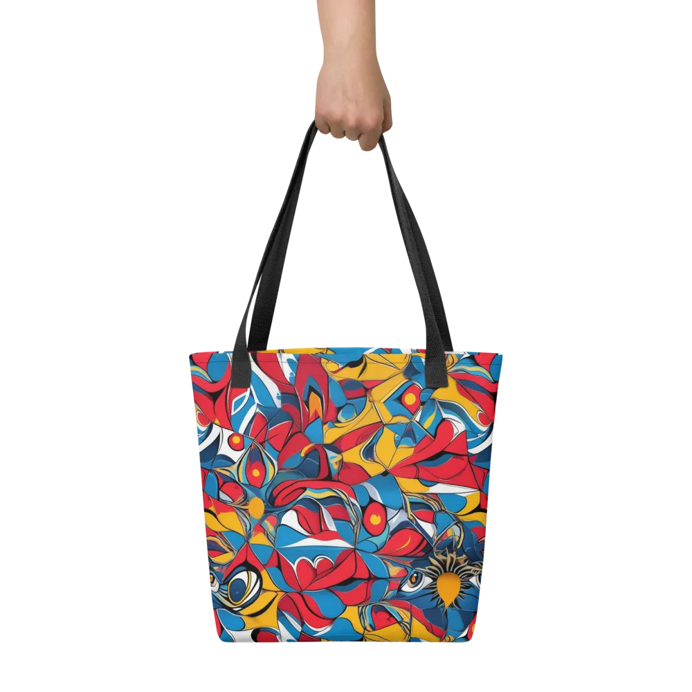 Carnival Petal on Tote Bag — Front