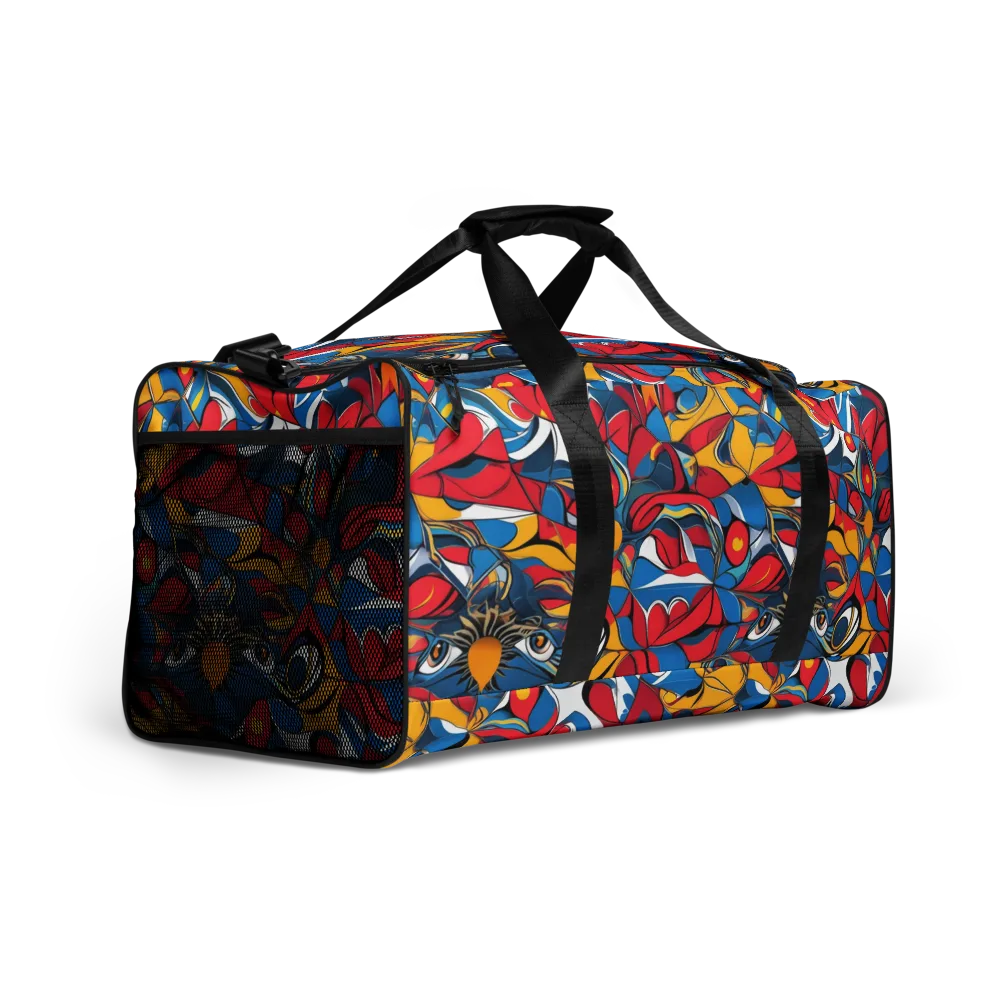 Carnival Petal on Duffle Bag — Right Front