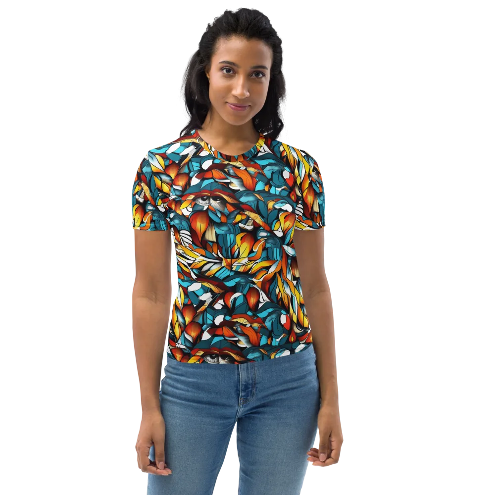 Ember Petal on Women's Crew Neck T-Shirt — Front
