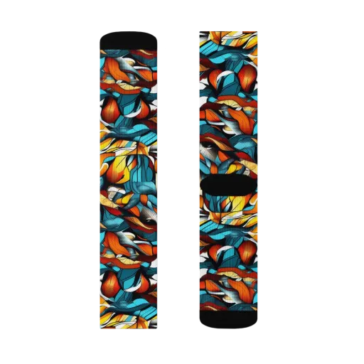 Ember Petal on a Socks