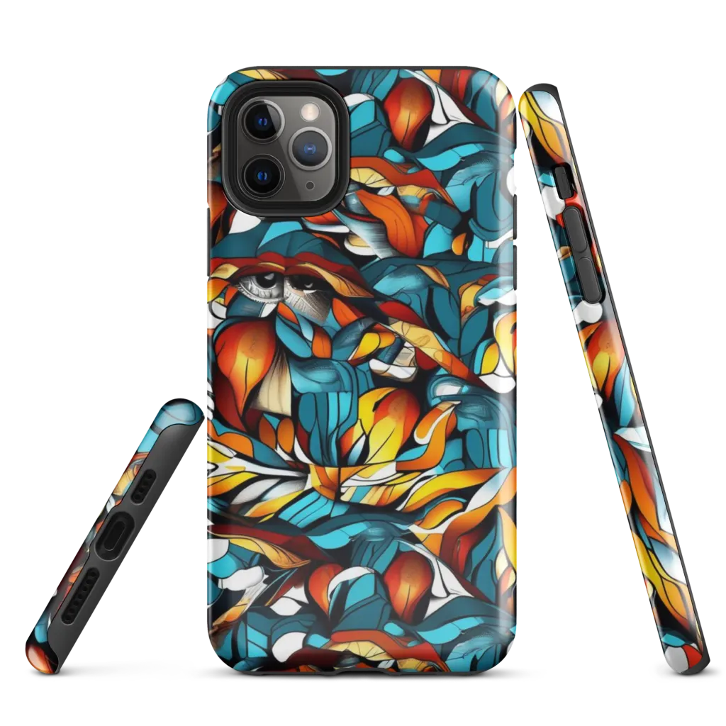 Ember Petal on Tough Case for iPhone® — Front