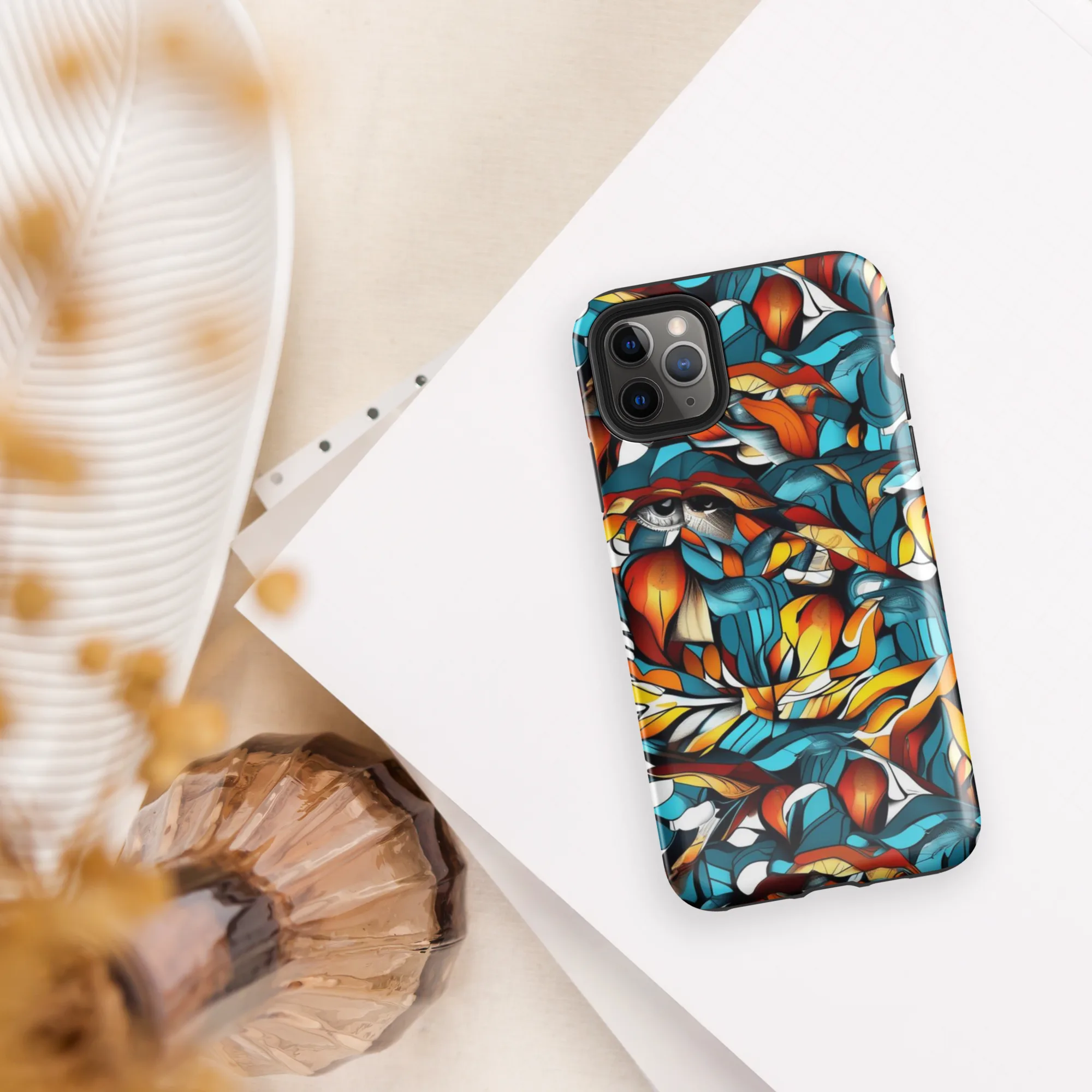 Ember Petal on Tough Case for iPhone® — Front