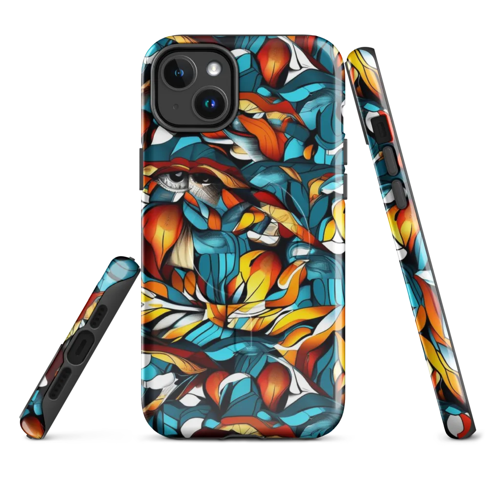 Ember Petal on MagSafe Tough Case for iPhone® — Front