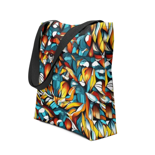 Ember Petal on a Tote Bag