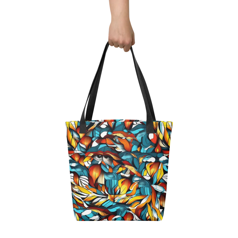Ember Petal on Tote Bag — Front