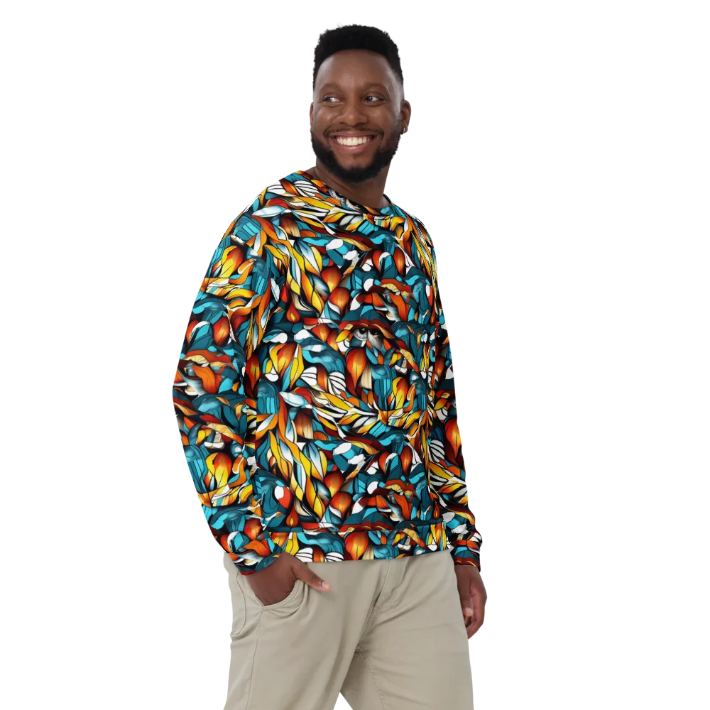 Ember Petal on Sweatshirt — Front