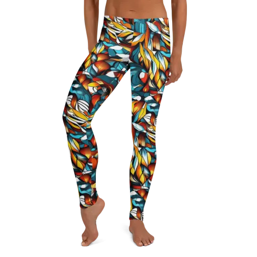 Ember Petal on a Leggings