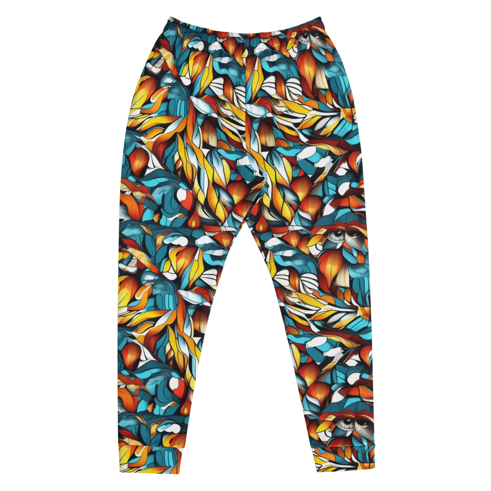 Ember Petal on Men's Joggers — Front