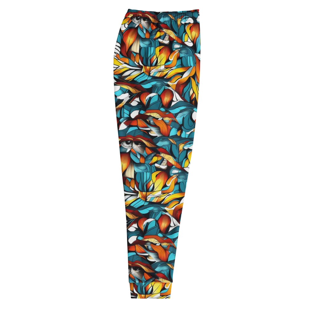 Ember Petal on Men's Joggers — Right