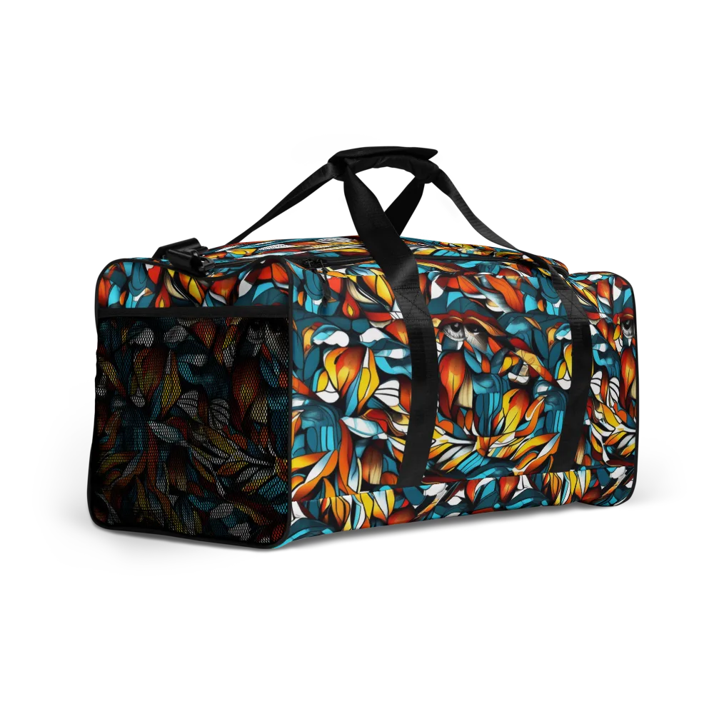 Ember Petal on Duffle Bag — Right Front