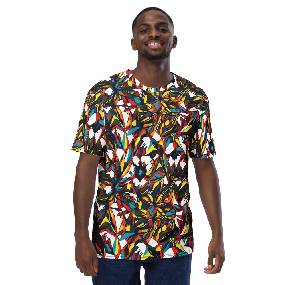 Inferno Botanica on Men's Crew Neck T-Shirt — Front
