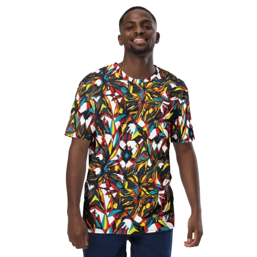 Inferno Botanica on a Men's Crew Neck T-Shirt
