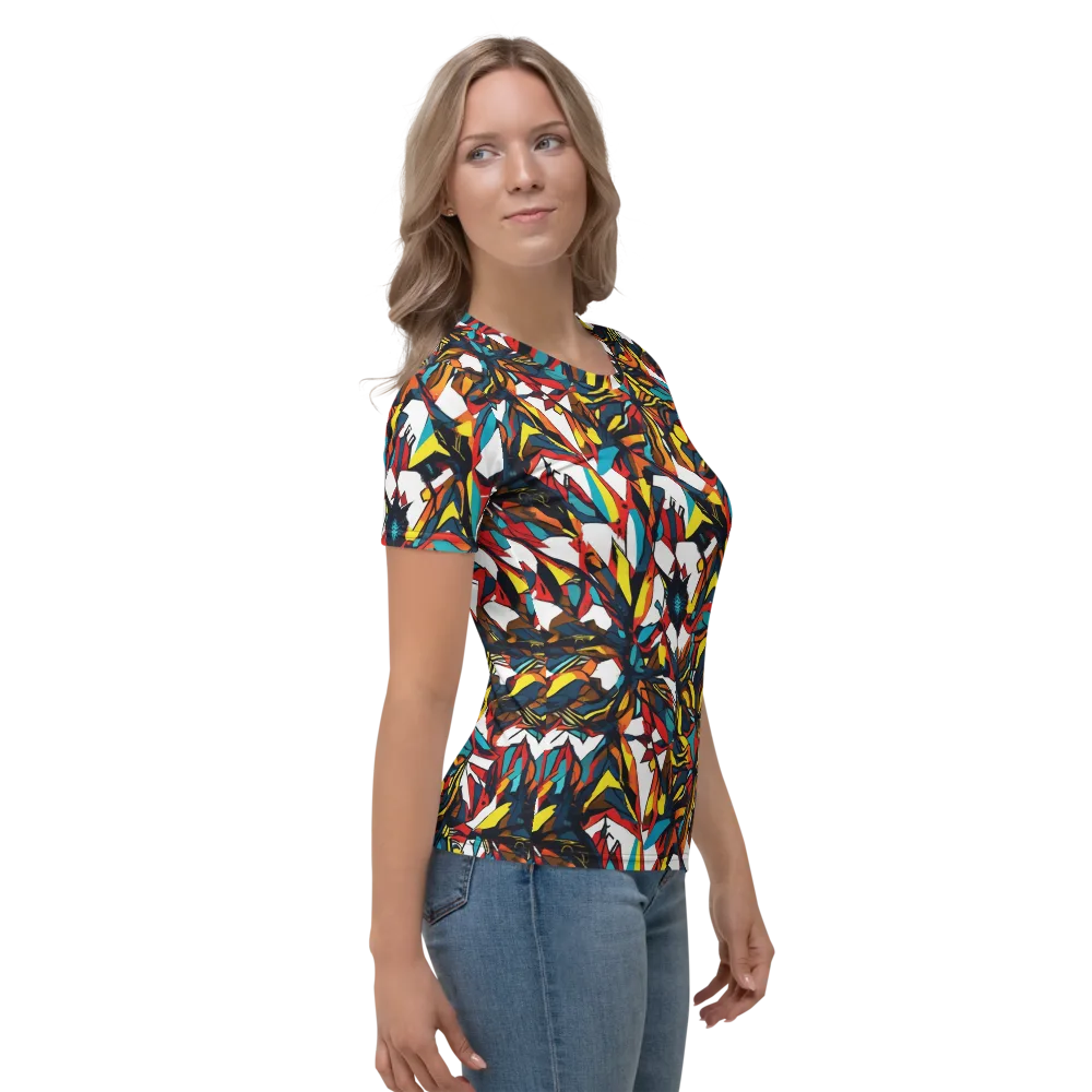 Inferno Botanica on Women's Crew Neck T-Shirt — Right
