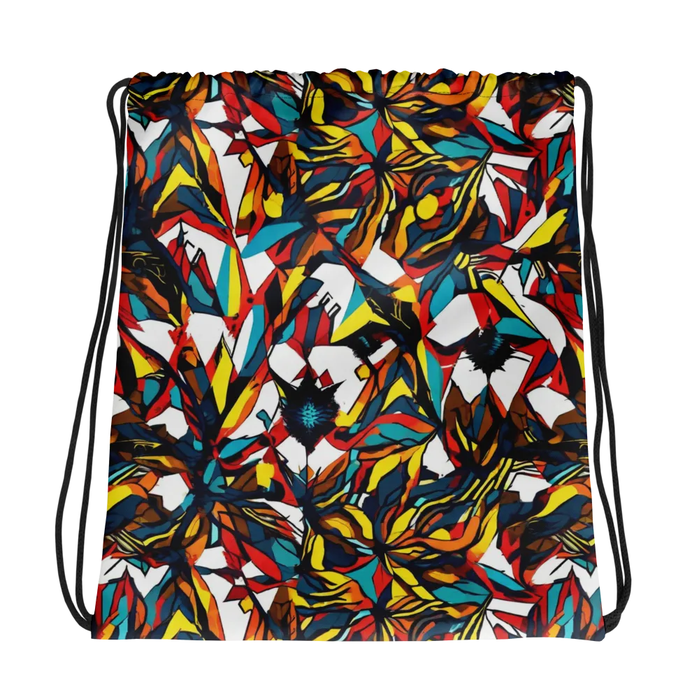Inferno Botanica on Drawstring Bag — Photo