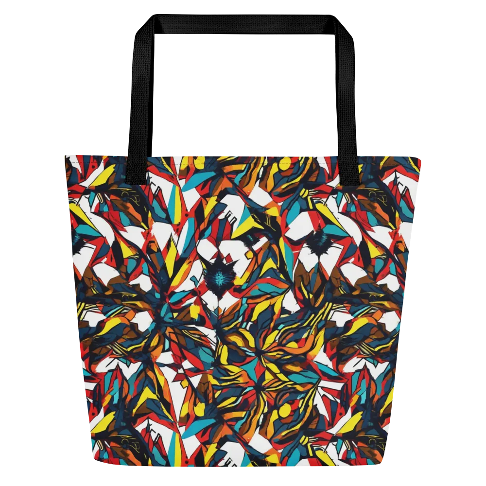 Inferno Botanica on Large Tote Bag W/ Pocket — Front
