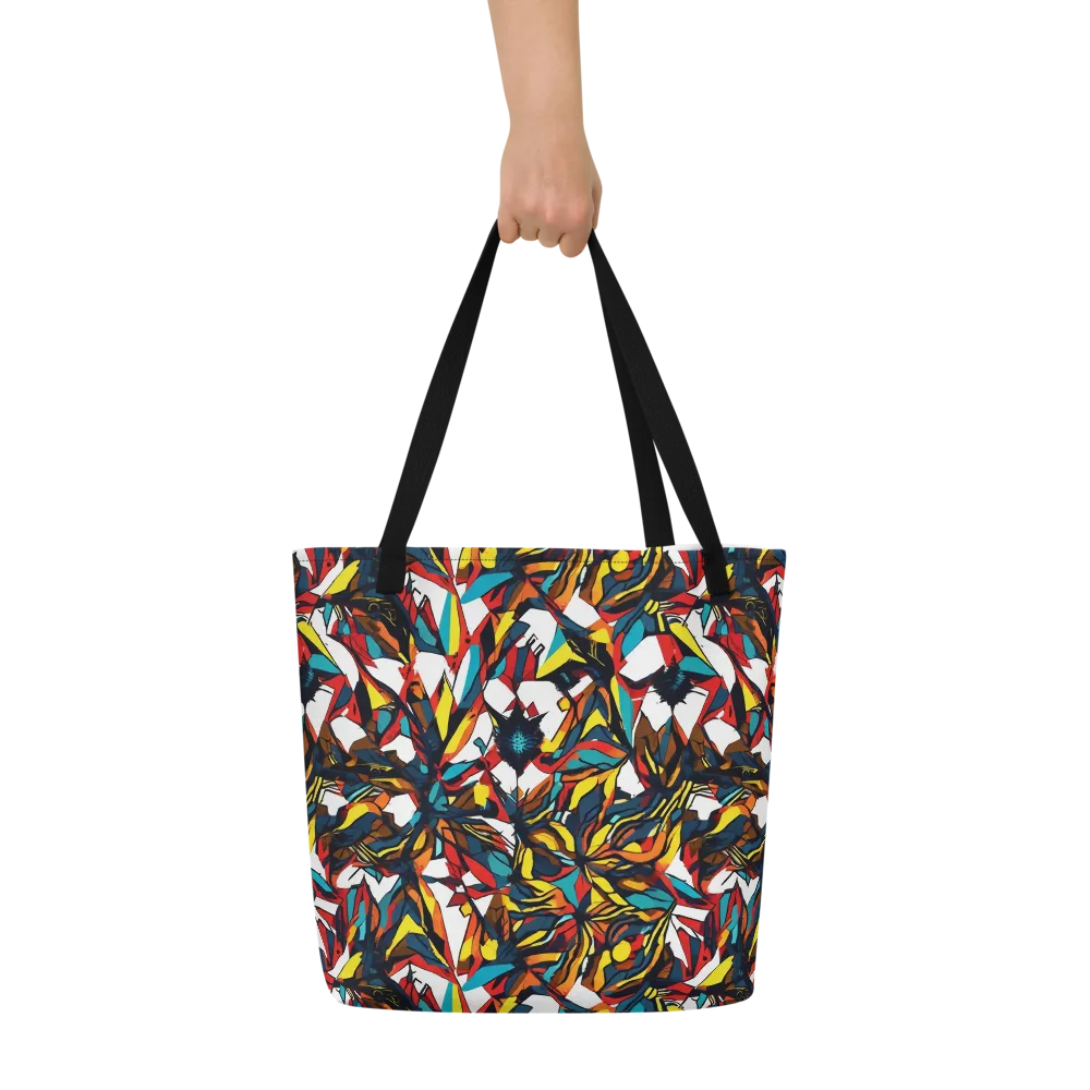 Inferno Botanica on Large Tote Bag W/ Pocket — Front