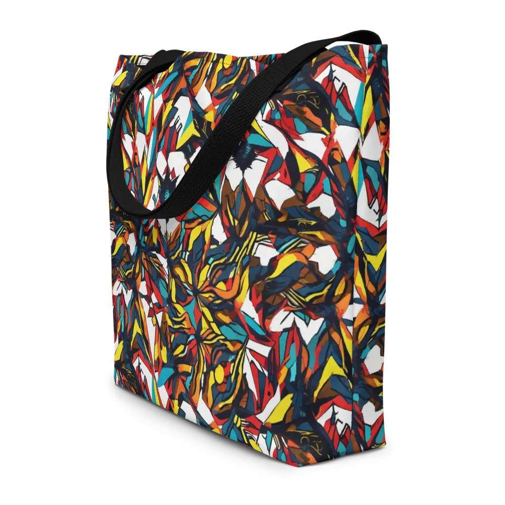 Inferno Botanica on Large Tote Bag W/ Pocket — Front