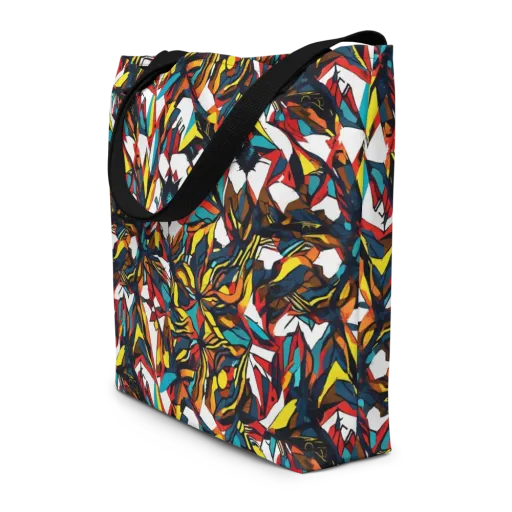 Inferno Botanica on a Large Tote Bag W/ Pocket